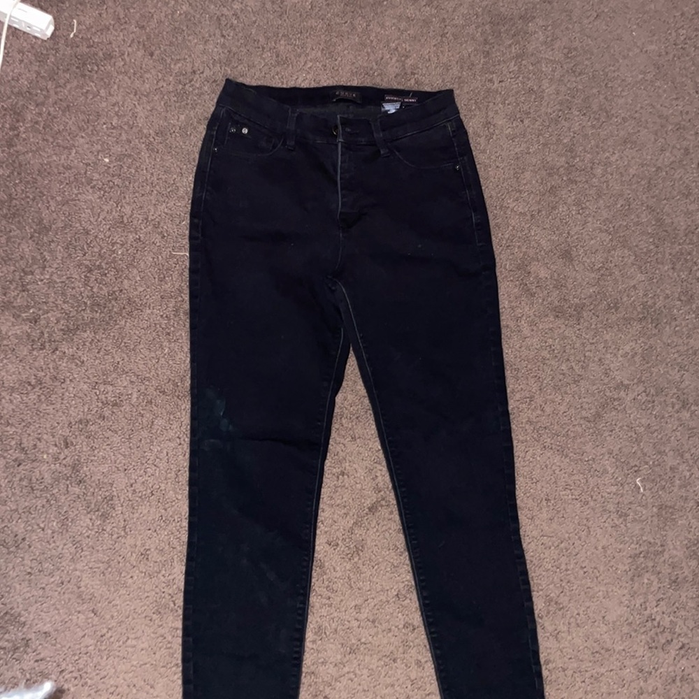 Black skinny jeans - stretchy
